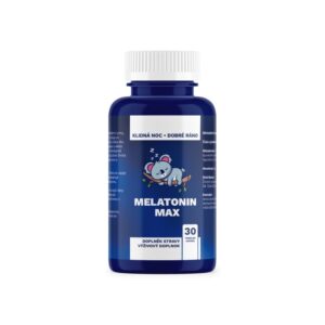 MELATONIN MAX - silný melatonin pro rychlé usínání - 30 Tablet