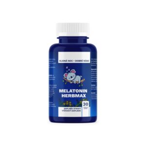 MELATONIN HERBMAX - přírodní doplněk pro spánek - 30 Tablet